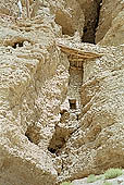 Ladakh - the cave monastery of Shergole